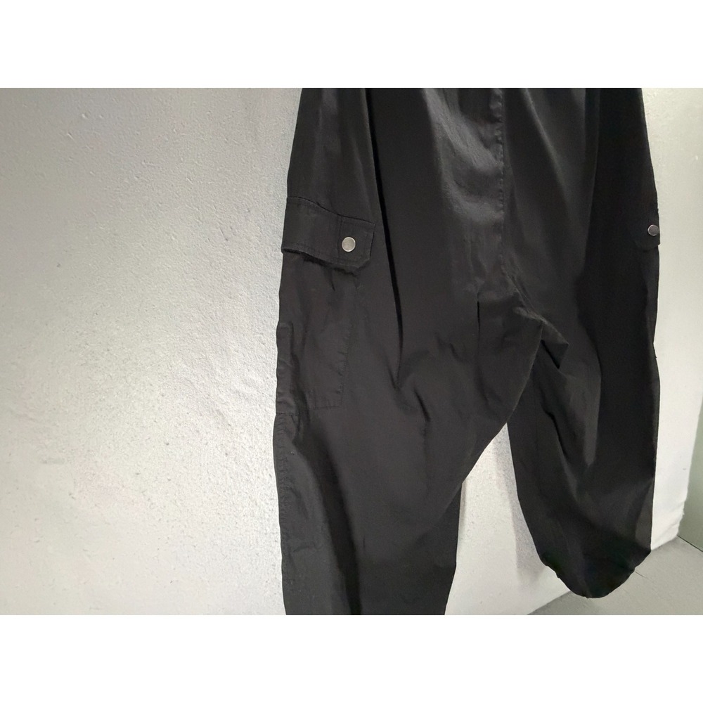 Noisy May Theo Pants Womens L Parachute Streetwear Y2K Baggy Gorpcore Cargo - Picture 7 of 14